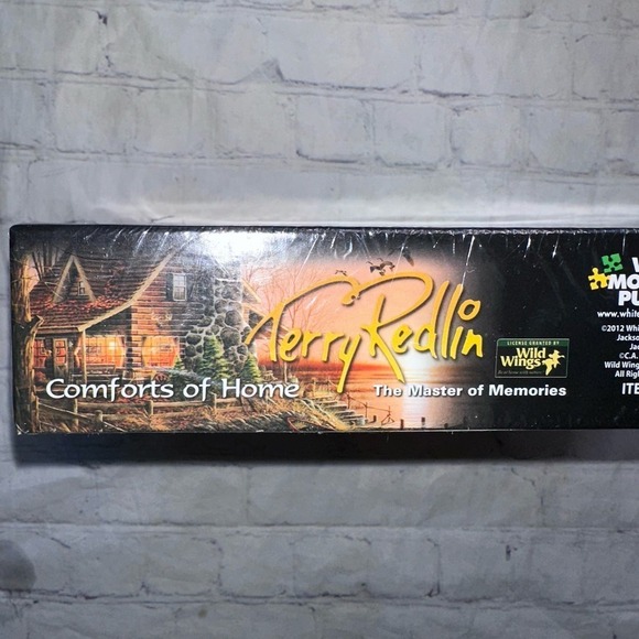 NOS 2012 Terry Redlin Comforts of Home 1000 Piece White Mountain Puzzles SEALED - Picture 3 of 6